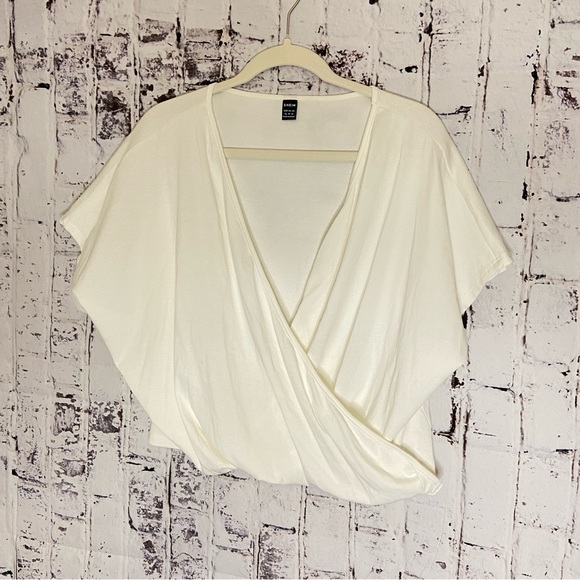 SHEIN Wrap Crop Top Size XL - Picture 2 of 4